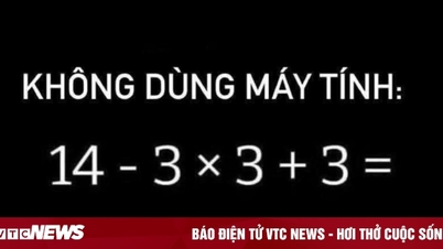 Không dùng máy tính, bạn có tìm ra đáp án câu đố Toán học này?