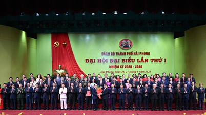[Photo] Prime Minister Pham Minh Chinh attends the 1st Hai Phong City Party Congress