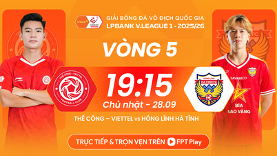 Comments on the match The Cong vs Ha Tinh, 7:15 p.m. September 28: Not easy for the home team