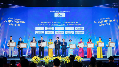 Vietravel vinh dự nhận Giải thưởng Du lịch Việt Nam 2025 - Khẳng định dấu ấn 30 năm tiên phon