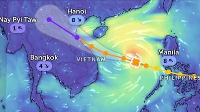 Bão Bualoi di chuyển cực nhanh, sáng 29-9 có thể đổ bộ miền Trung