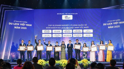 Vietnam Tourism Awards 2025: Honoring 113 outstanding businesses and units in the tourism sector