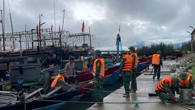 Quang Tri and Quang Ngai ban sea travel from 5:00 p.m. this afternoon (September 27)