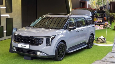Kia Carnival HEV 2025 adds 80 million VND, Vietnamese customers get VIP seats