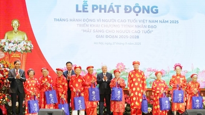 Người cao tuổi là vốn quý của dân tộc, như cây đa, cây đề bóng mát của làng quê