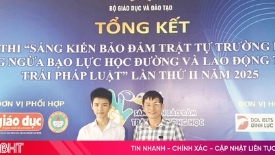 Ha Tinh students win national competition on school violence prevention