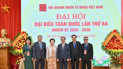 មហាសន្និបាតលើកទី ៣ នៃសមាគមសហគ្រិនឯកជនវៀតណាម៖ បង្កើតសន្ទុះថ្មីសម្រាប់យុគសម័យនៃការអភិវឌ្ឍន៍ប្រកបដោយចីរភាព