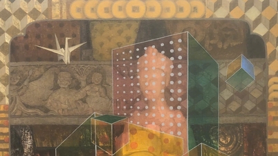 Northern communal house heritage in contemporary painting
