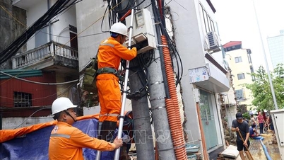សាជីវកម្ម Northern Power Corporation បានដាក់ពង្រាយកម្លាំងឆក់មនុស្សជាង 60 នាក់ ដើម្បីឆ្លើយតបនឹងព្យុះលេខ 10 ។