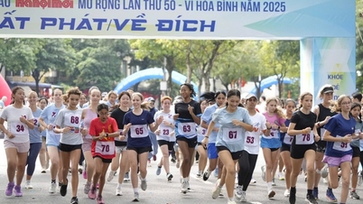 Opening of the final round of the 50th Hanoi Moi Newspaper Run - For Peace 2025