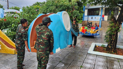 Quang Tri province lets students stay home on September 29 to avoid storm Bualoi