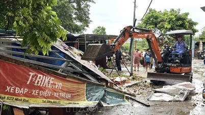Hanoi bersihkan area 'kolam ikan Paman Ho' di distrik Vinh Tuy