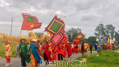 Khai mạc lễ hội đình làng Hổ Đội, xã Thái Thụy
