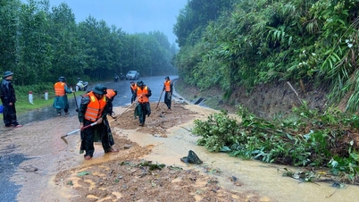 "The risk of heavy rain, flash floods and landslides right after storm No. 10 is still very high"