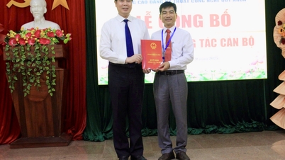 មហាវិទ្យាល័យបច្ចេកវិទ្យា Quy Nhon មាននាយកសាលាថ្មី។
