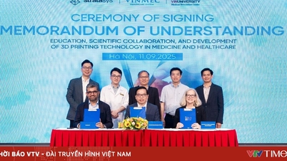 AIT - a bridge for 3D printing technology in Vietnam, accompanying Stratasys - Vinmec - VinUni