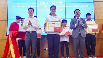 Mẹ của nam sinh Huy chương Vàng AIMO chia sẻ bí quyết dạy con giỏi Toán