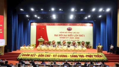 Lao Cai បើកមហាសន្និបាតបក្សខេត្តលើកទី១