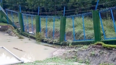 Heavy rain causes landslides and damage in Duc Linh and Dinh Trang Thuong