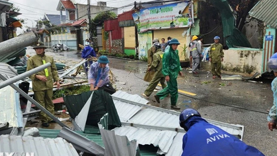 Devastation after storm No. 10 in localities in Thanh Hoa