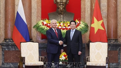 President Luong Cuong receives Chairman of the Russian State Duma