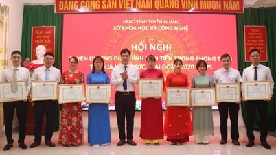 Biểu dương 22 điển hình tiên tiến trong phong trào thi đua yêu nước