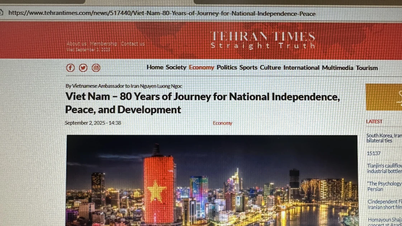 Tehran Times veröffentlicht Artikel des Botschafters über Vietnams außergewöhnliche Reise