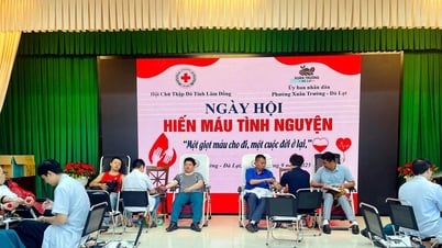 Phường Xuân Trường-Đà Lạt vận động 162 đơn vị máu