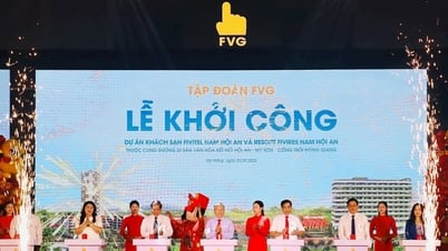 Groundbreaking ceremony for a nearly 750 billion VND tourism project on the Thu Bon River