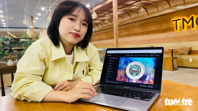 6 projetos, 7 prêmios internacionais, estudante feminina traz a identidade da antiga cidade de Hoi An para o mundo