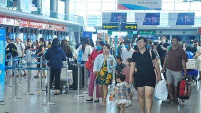 휴가철에는 교통 서비스가 활발합니다.