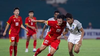 Fotbalové video U23 Vietnam vs U23 Bangladéš: Domácí tým se předvádí