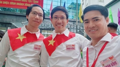 The special thing about the typical young Vietnamese faces participating in the Vietnamese Intellectuals march A80