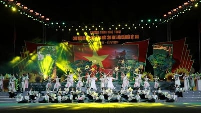 Ấn tượng chương trình nghệ thuật "Vinh quang Việt Nam"