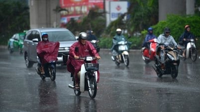 Bắc Bộ có mưa rào và dông
