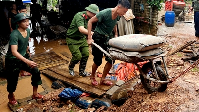 Bac Ninh: Military and people unite to overcome flood consequences