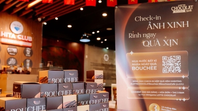 Bouchee LOTTE CHOCOLAT - the 'perfect' dessert with coffee