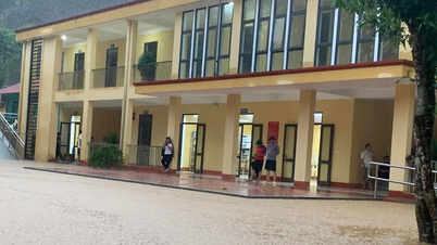 Lào Cai cho học sinh toàn tỉnh nghỉ học ngày 30/9 để ứng phó với mưa lũ
