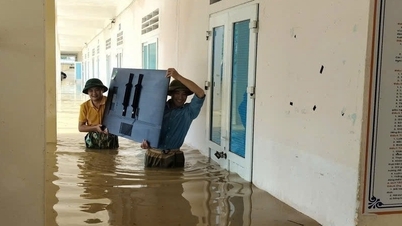 Sturm Nr. 10 verwüstete 418 Schulen in Ha Tinh und verursachte Schäden in Höhe von über 457 Milliarden VND.