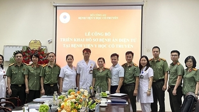The Ministry of Public Security's Traditional Medicine Hospital officially deploys electronic medical records.