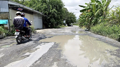 Vi Thanh 1 Commune People's Committee proposed to upgrade 2 roads
