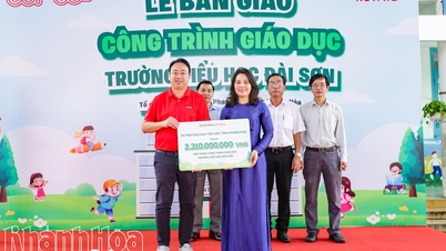 Central Retail Group វៀតណាមប្រគល់គម្រោងអប់រំដែលមានតម្លៃជាង ២,៣ពាន់លានដុង ដល់សាលាបឋមសិក្សា Dai Son
