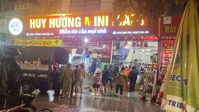 Landslide in Yen Xuan: Urgent evacuation of people in Co market area