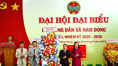 មហាសន្និបាតលើកទី១ របស់សមាគមកសិករឃុំណាំដុង អាណត្តិ ២០២៥ - ២០៣០