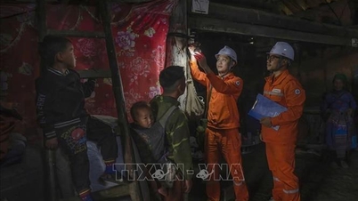 Impact of storm No. 10: Lao Cai Electricity focuses all efforts on overcoming problems after the storm