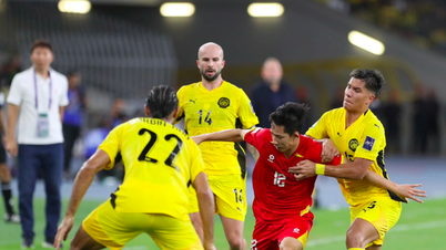 While waiting for Malaysia to be declared defeated, the Vietnamese team suddenly 'blossomed'
