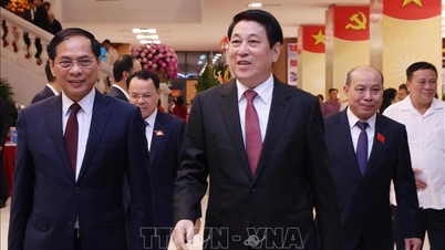 President Luong Cuong attends the Congress of Delegates of Phu Tho province for the 2025-2030 term