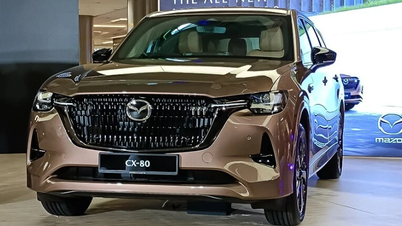Mazda CX-80 PHEV auf den Markt gebracht, 6-Sitzer-SUV ab über 2 Milliarden VND