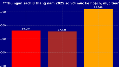 Vượt bão lũ, Nghệ An thu ngân sách 8 tháng năm 2025 đạt trên dự toán, hướng tới mốc 26.000 tỷ đồng