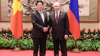 Chủ tịch nước Lương Cường hội kiến Tổng thống Nga Vladimir Putin
